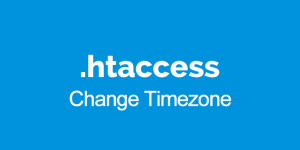 timezone htaccess